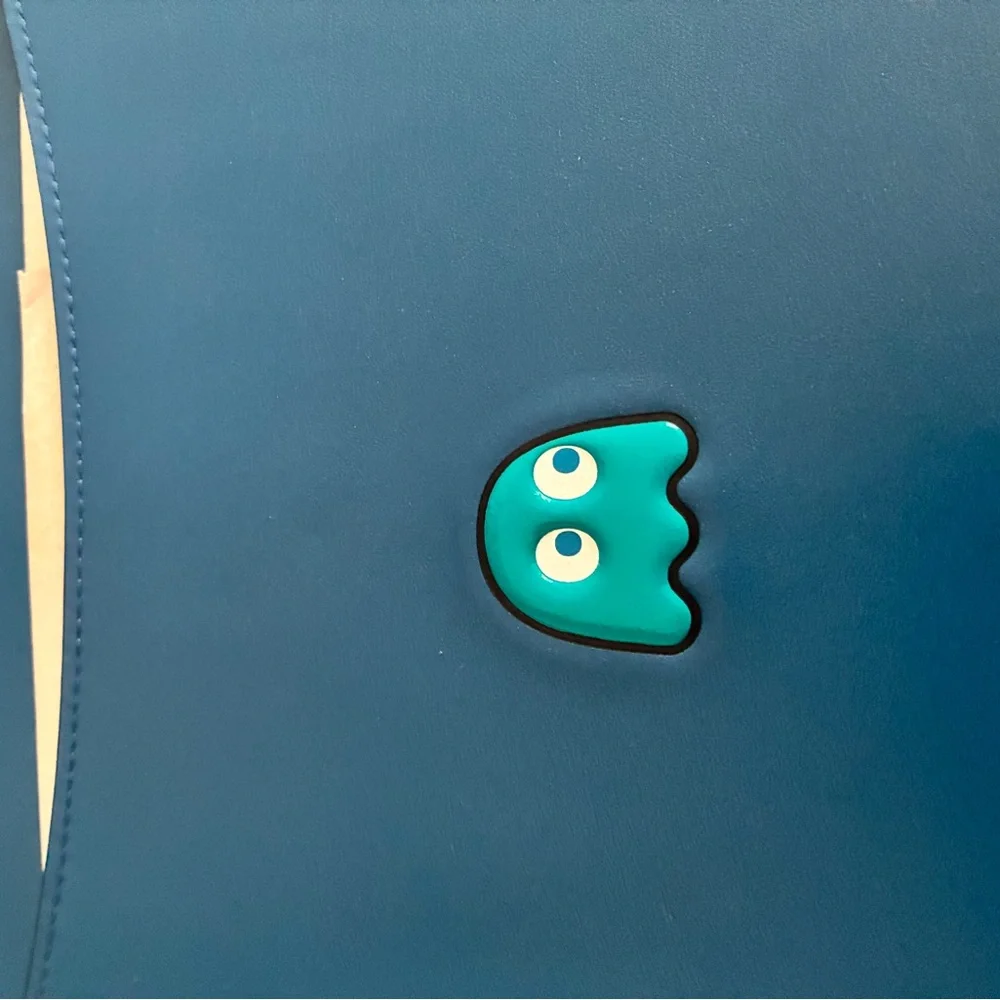 Coach Pac-Man, rare blue tech Laptop Sleeve